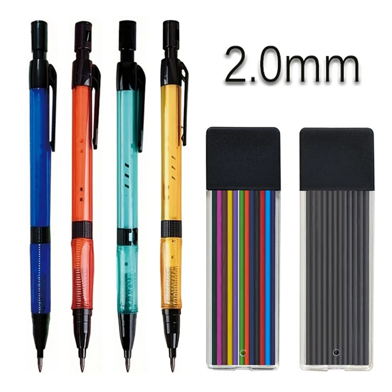 Staedtler Pencil Lumocolor - 4 Farben, 2,0 mm Druckbleistift, kommt