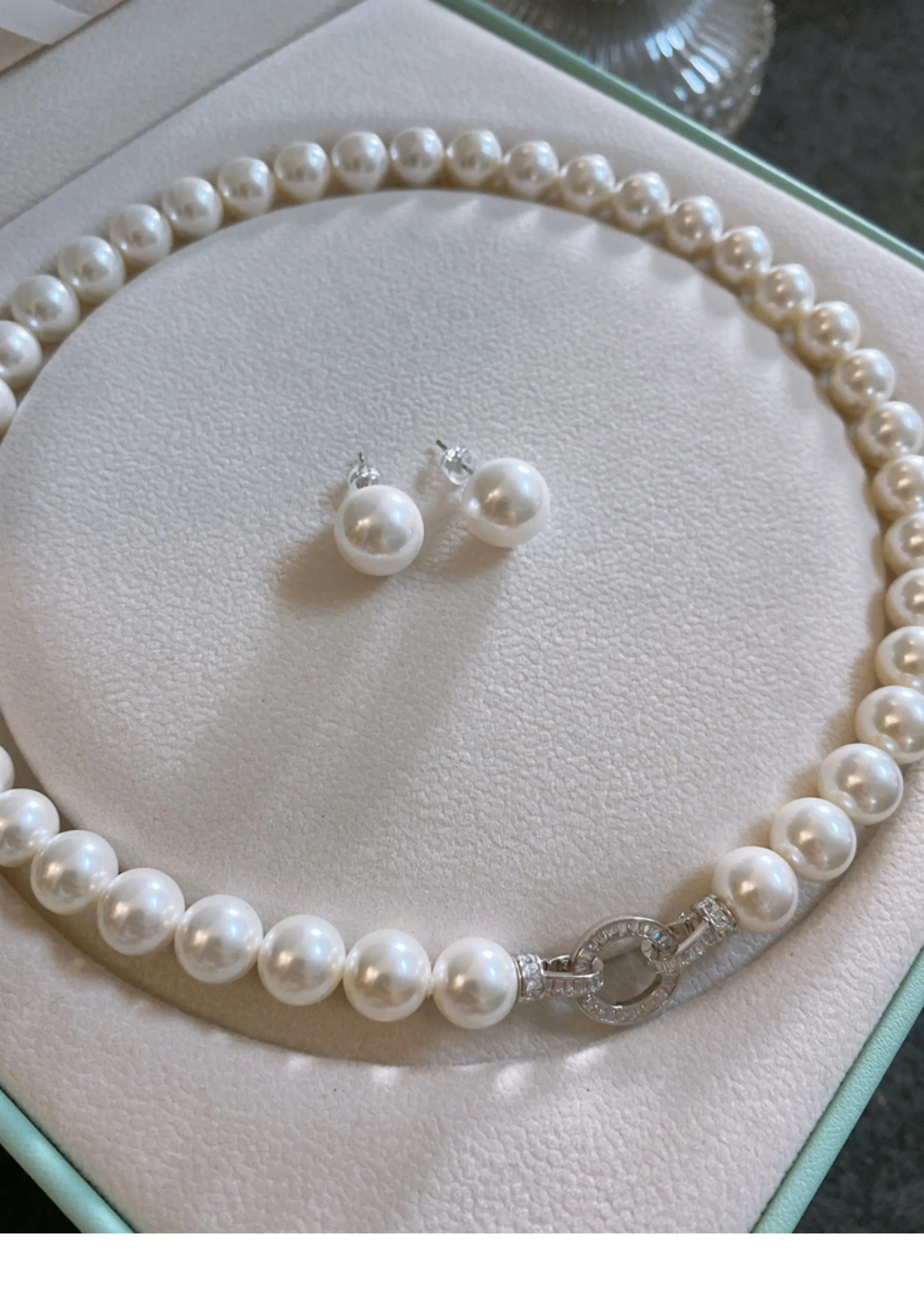 Pearl Trim Chain - Wunderschöne AAAA++9-10mm 10-11mm natürliche runde Akoya