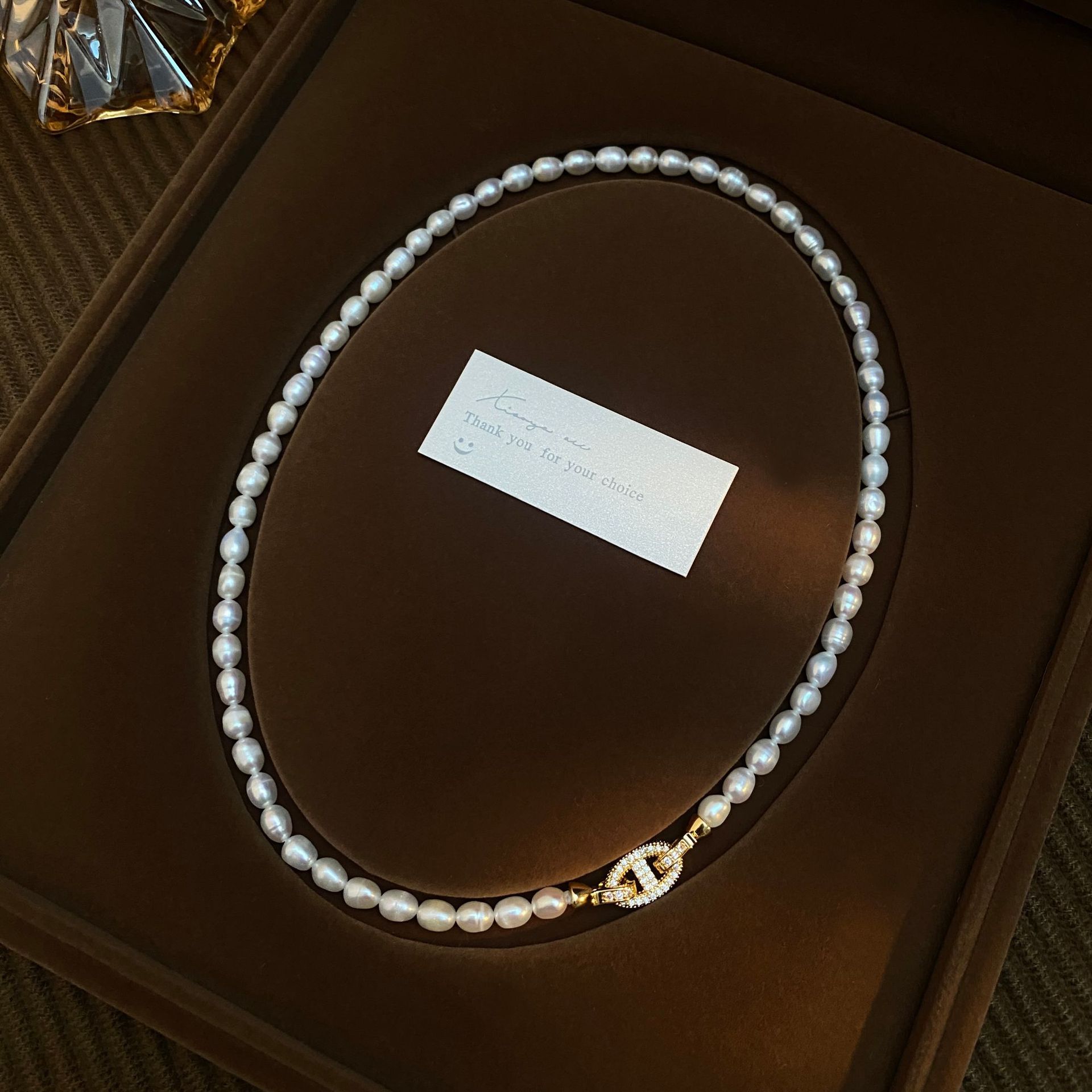 Hohe Qualität Trendy Shiny Kri – Pearl Trim Chain Bewertung und Preis