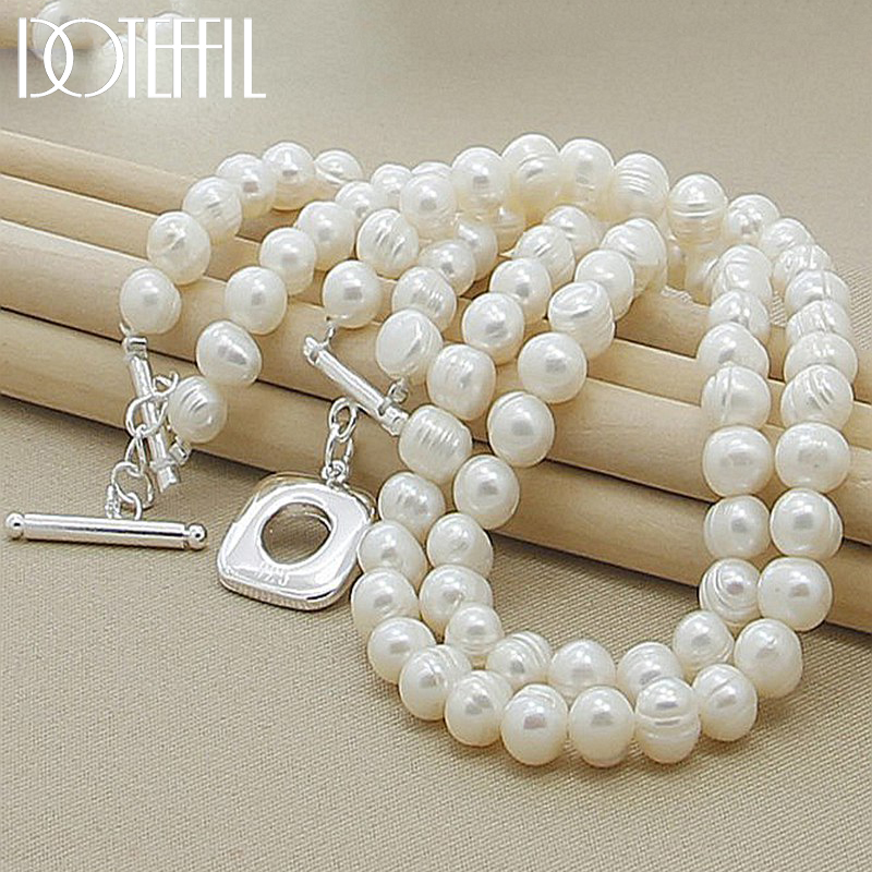 DOTEFFIL 8 mm doppelte weiße N – Pearl Trim Chain Bewertung und Preis