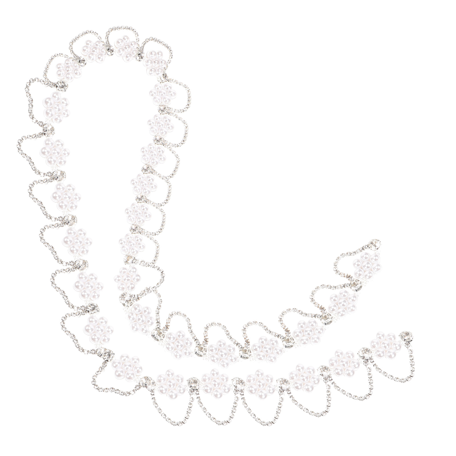 Hochwertige Strass-Perlenkette – Pearl Trim Chain Bewertung und Preis